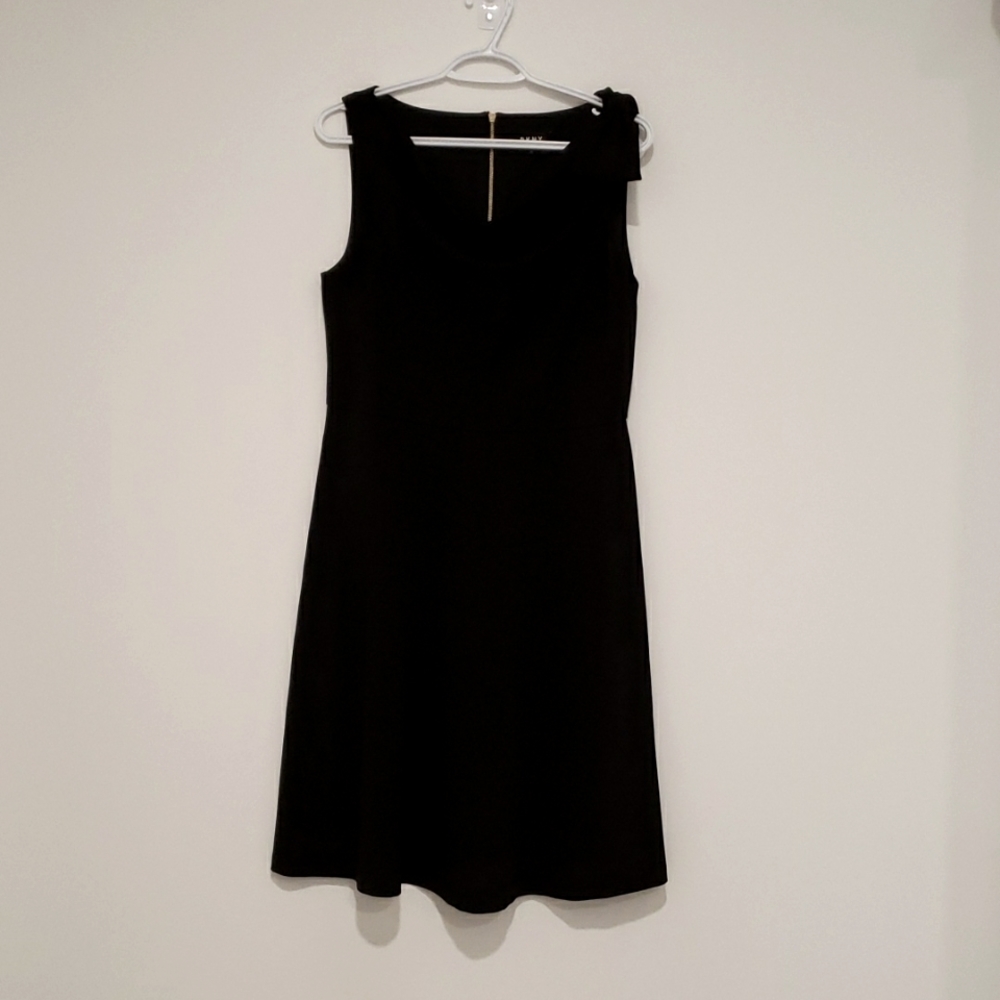 DKNY Formal Dress with Bow on Shoulder, Size 10